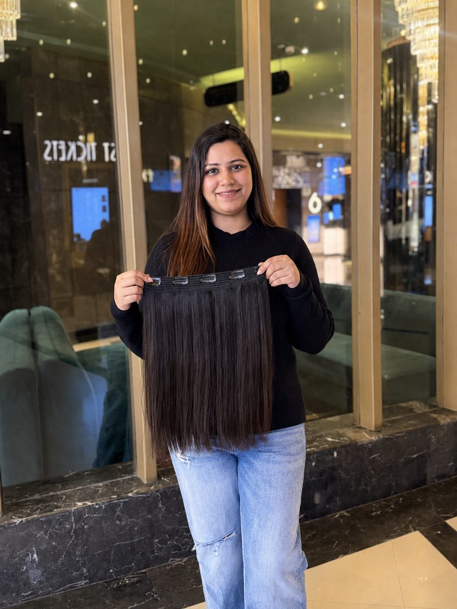 One Set Volumizer — Straight — Extensions & Volumizers by Hair Lyf